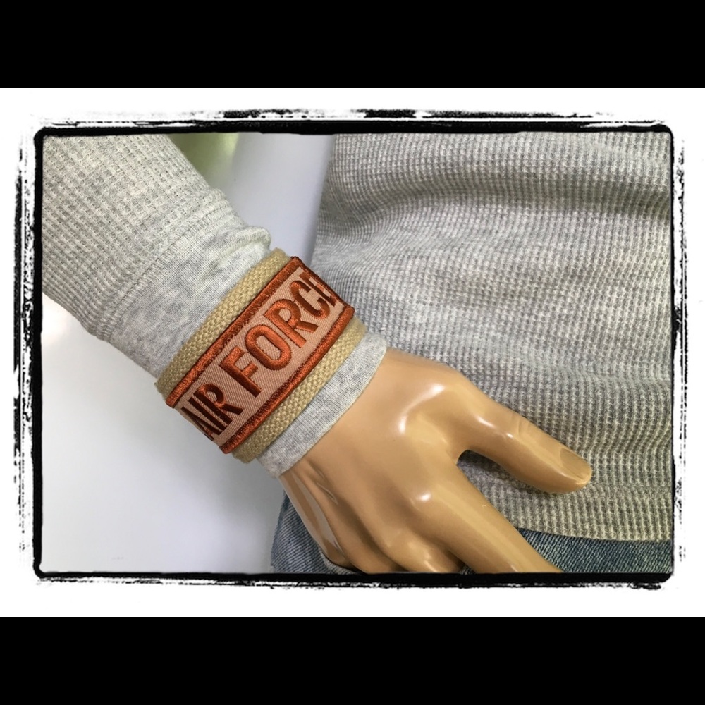 🇺🇸 US AIR FORCE BRACELET CUFF 🇺🇸